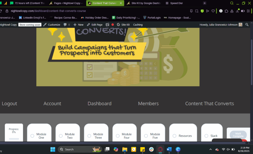 inside the course sneak preview