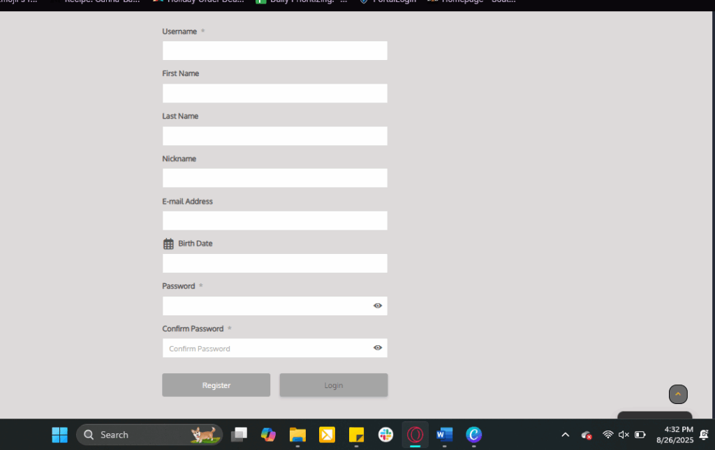 inside the course sneak preview form