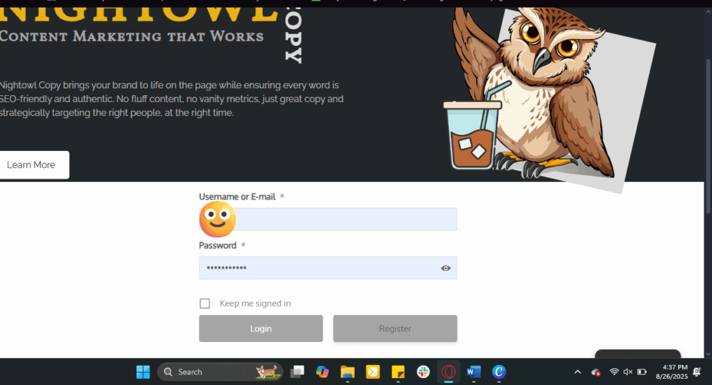 inside the course sneak preview login